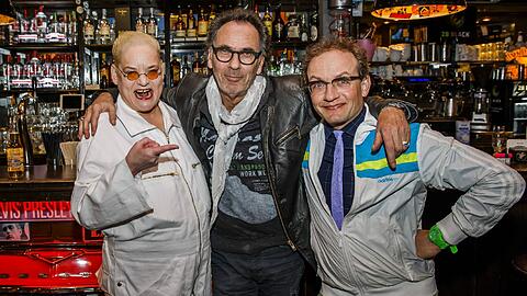 Das neue "Genial daneben"-Team: Hella von Sinnen, Hugo Egon Balder und Wigald Boning