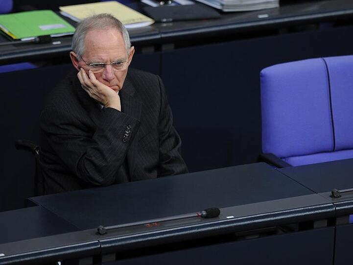 Musste sich Kritik von der CSU gefallen lassen: Finanzminister Wolfgang Schäuble.