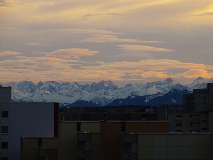 Phänomenal: Der Ausblick in Neuperlach.