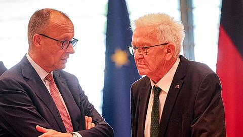 Kretschmann hält mehr von Merz als von seinem Vorgänger Olaf Scholz – daraus macht er kein Geheimnis. (Archivbild)