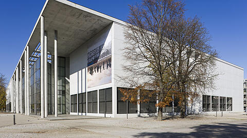 Die Pinakothek der Moderne.