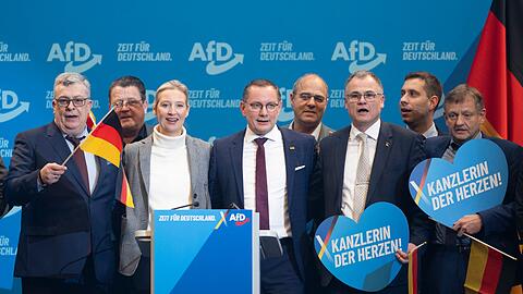 Auch die Reden, die beim Bundesparteitag der AfD in Riesa im vergangenen Januar gehalten wurden, flossen in die Neubewertung durch den Verfassungsschutz ein. (Archivfoto)