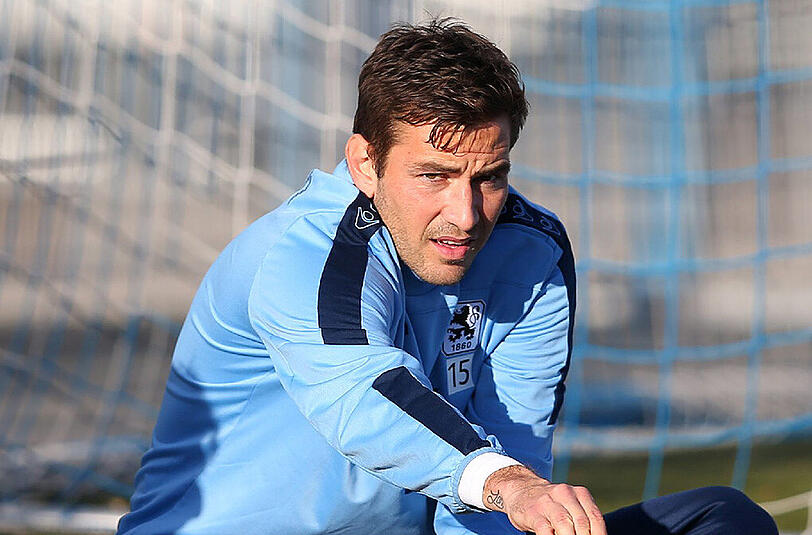 Der TSV-Neuzugang Goran Sukalo kann momentan nicht trainineren. Grund dafür sind Probleme im Adduktorenbereich.