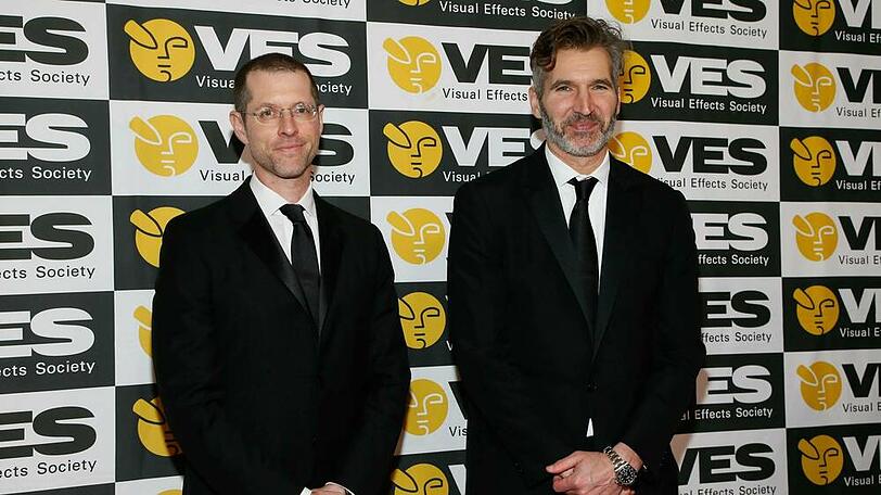 D.B. Weiss (links) und David Benioff machen "Die drei Sonnen" zur Serie.