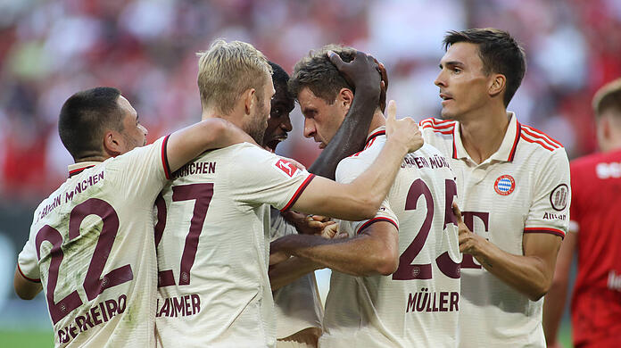 Traf in seinem Rekordspiel sehenswert: Urbayer Thomas Müller.