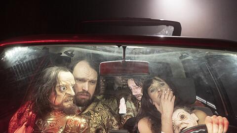 Die Kinski-Puppe, Michael Pietsch, Bernardo Arias Porras und Katharina Bach auf der Suche nach El Dorado.