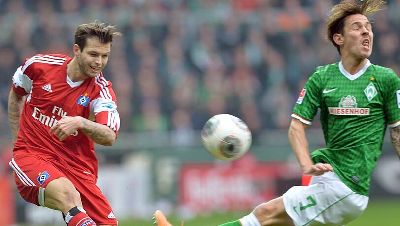Werder Bremen bangt vor dem Spiel beim FC Bayern um den Einsatz von Obraniak (r.) Werder Bremen bangt vor dem Spiel beim FC Bayern um den Einsatz von Obraniak (r.)