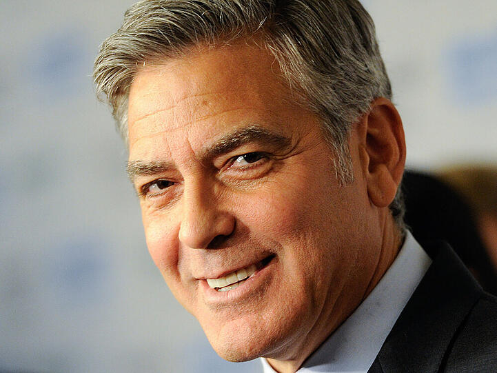 George Clooney bei einer Veranstaltung in New York