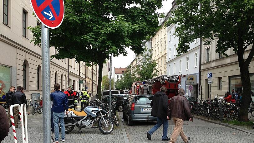 Schon wieder ein Großeinsatz in Haidhausen. Die Bilder vom Einsatzort. Schon wieder ein Großeinsatz in Haidhausen. Die Bilder vom Einsatzort.