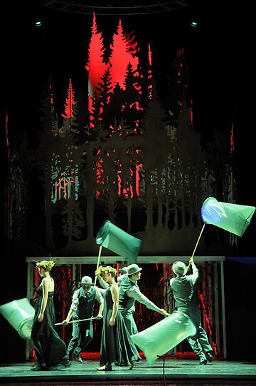 Carl Orffs "Der Mond" im Cuvilliéstheater.