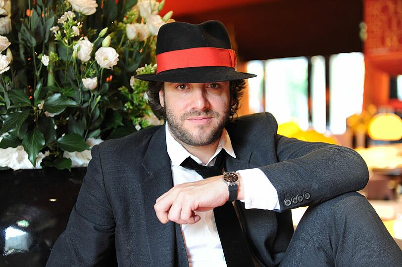 Romano Ricci beim AZ-Interview im Tantris - klicken Sie sich durch die Bilder.