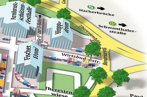 Einmal umgedreht und die Wirtsbudenstraße zurück kommt zur Linken die Fischer-Vroni...