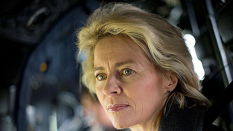 Ursula von der Leyen, die Bundesverteidigungsministerin. Ursula von der Leyen, die Bundesverteidigungsministerin.