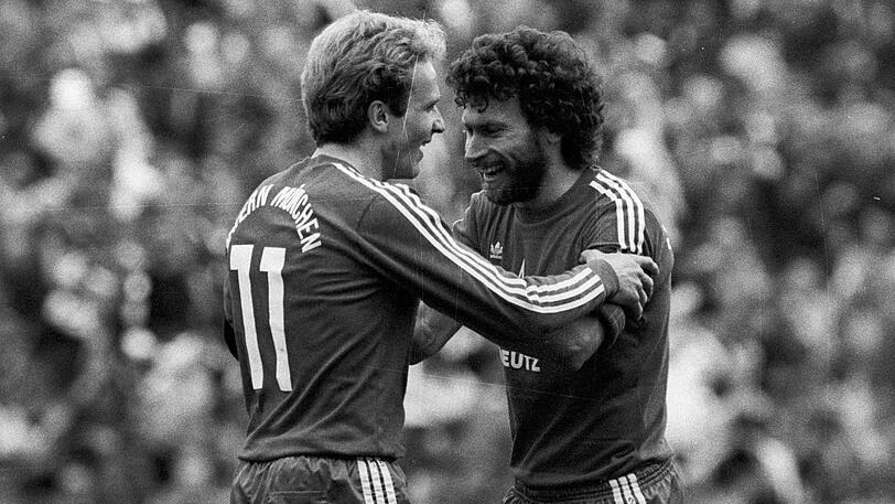 Breitnigge! Karl-Heinz Rummenigge (links) und sein kongenialer Partner Paul Breitner.