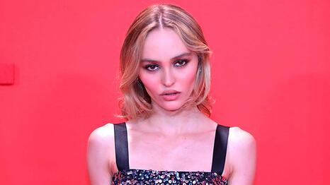 Schauspielerin Lily-Rose Depp ist der Star der Serie "The Idol".