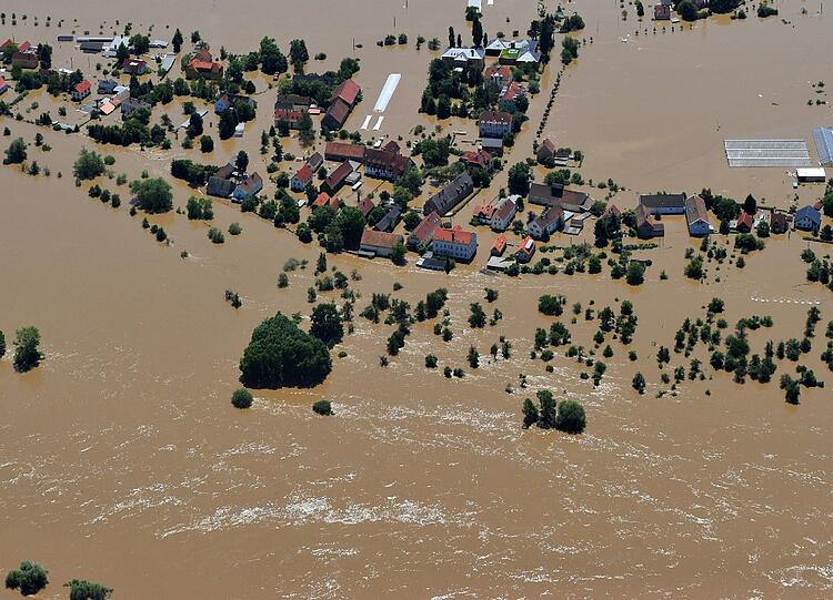 Aktuelle Fotos zum Hochwasser in Dresden: Bilder von der FLut