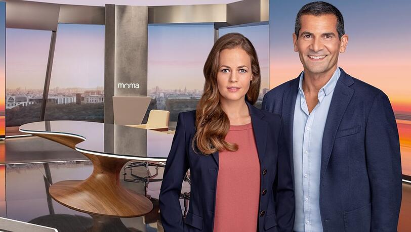 Harriet von Waldenfels und Mitri Sirin moderieren das "ZDF-Morgenmagazin" erstmals am Samstag.