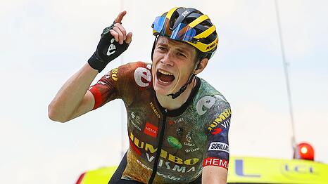 Der Tour-de-France-Sieger Jonas Vingegaard gewann die fünfte Etappe bei der Dauphiné-Rundfahrt.