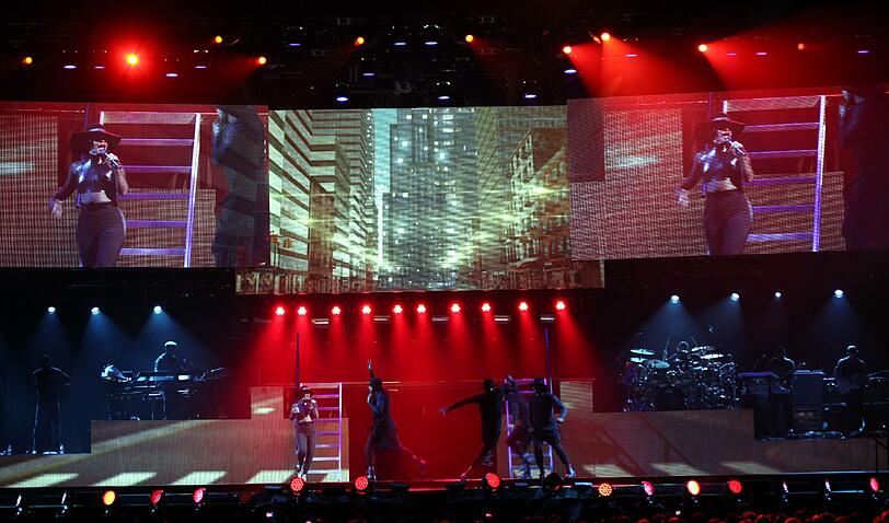 Tour 2013: Alicia Keys in der Olympiahalle in München - Die Bilder