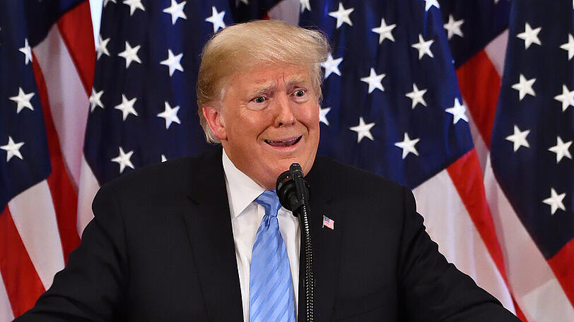 Donald Trump zollte der US-Hymne wenig Respekt