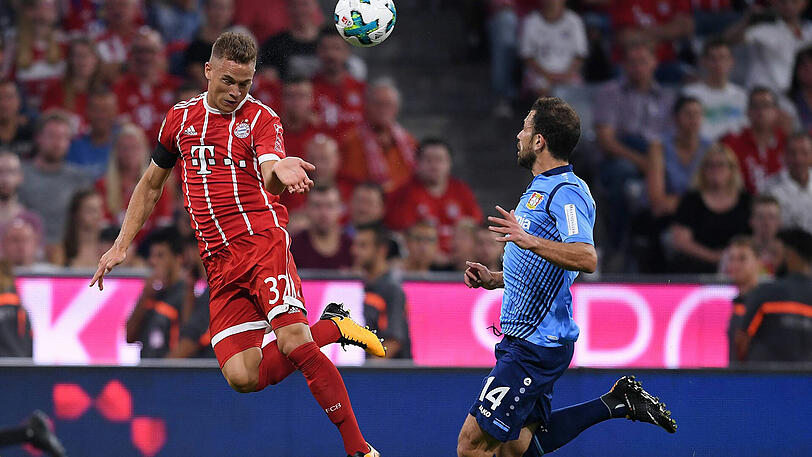 JOSHUA KIMMICH: Schaltete sich bei nahezu jedem Angriff mit in die Offensive ein. Ganz abgeklärter Auftritt des Lahm-Erben. Note 2