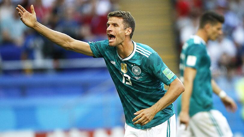Mit dem DFB-Team unter Druck: Thomas Müller vom FC Bayern.