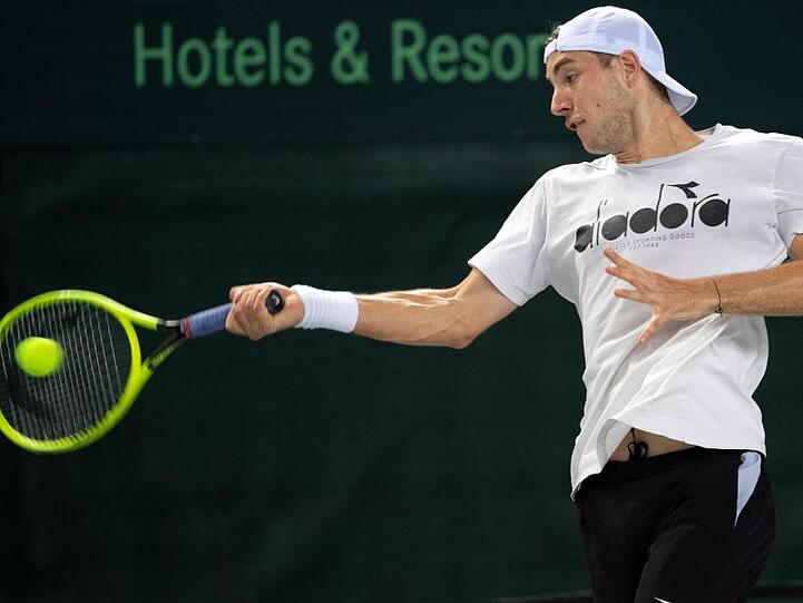 Spielt das erste Einzel in der Davis-Cup-Partie gegen Weißrussland: Jan-Lennard Struff.