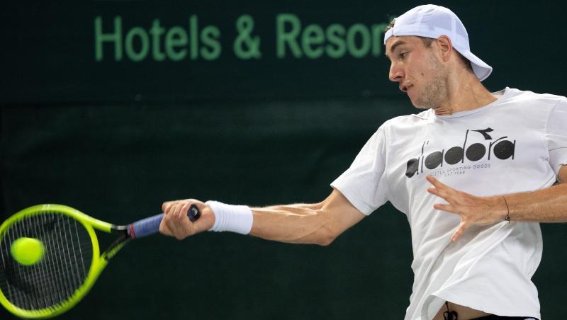 Spielt das erste Einzel in der Davis-Cup-Partie gegen Weißrussland: Jan-Lennard Struff. Spielt das erste Einzel in der Davis-Cup-Partie gegen Weißrussland: Jan-Lennard Struff.