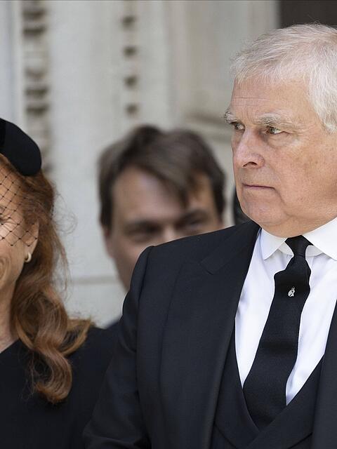 Sarah Ferguson und ihr Ex-Mann Andrew Mountbatten-Windsor (einst Prinz Andrew).