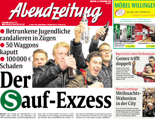 Jahres-Rückblick: Rückblick: Das Jahr 2011 in AZ-Schlagzeilen - München - Abendzeitung München