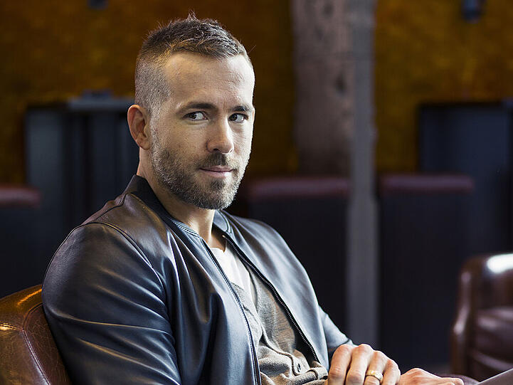 War wieder einmal zu Scherzen aufgelegt: Ryan Reynolds