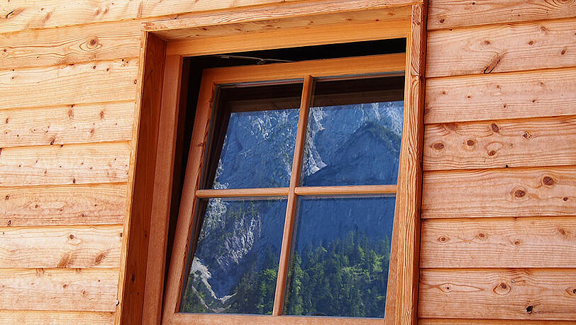 Fensterspiegelung. Fensterspiegelung.