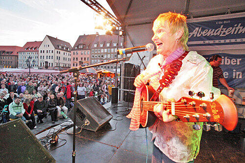 Ein Höhepunkt im Rahmen des Altstadtfests: Tausende Zuschauer kommen jedes Jahr, um die Nürnberger Talente zu sehen und zu hören.