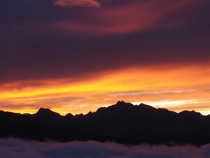 Sonnenaufgangswanderung am Rosskopf