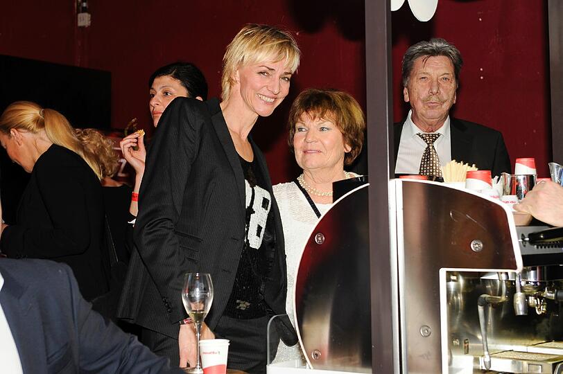 Heike Drechsler und Mutter Inge