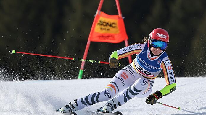 Lena Dürr zeigte im WM-Riesenslalom eine überraschend gute Leistung.