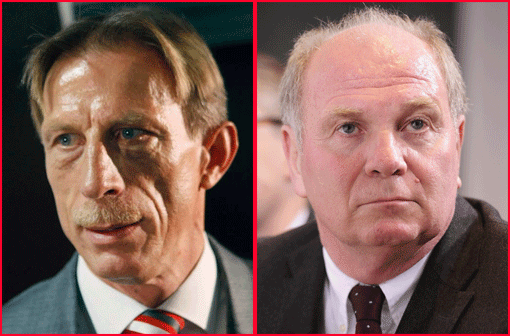 Sie waren ziemlich beste Feinde: Christoph Daum (l.) und Uli Hoeneß.
