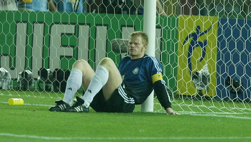 War nach seinem Fehler bei der WM 2002 in Japan ähnlich enttäuscht wie Manuel Neuer: Oliver Kahn.