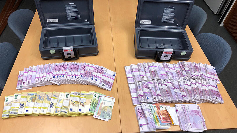 Drei Millionen Euro hatte der Chef eines Pflegedienstes zuhause.