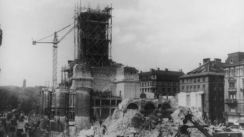 Vor genau 80 Jahren: Abbruch der Matthäuskirche im Jahr 1938.