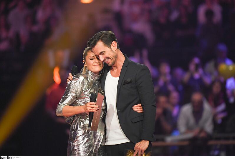 Erster Auftritt nach der Trennung: Helene Fischer und Florian Silbereisen in der "Schlagerchampions"-Show.