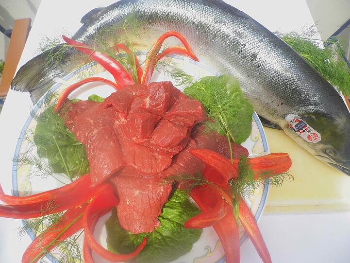 Nur ganz frische Zutaten werden für die Gerichte im Sushi Soi verwendet.