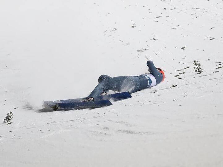Sturz mit gravierenden Folgen: David Siegel in Zakopane.