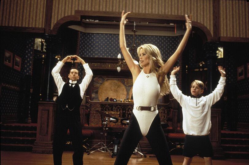 Auch als Schauspielerin hat sich das Model des Öfteren versucht: Hier 1994 in der Hollywood Komödie "Richie Rich".