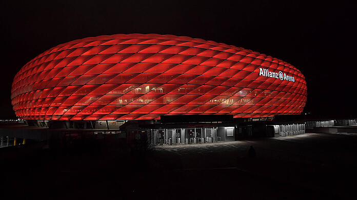 Die Partie der Bayern-Frauen gegen PSG wird auf der großen Bühne in der Allianz Arena ausgetragen. (Symbolbild)