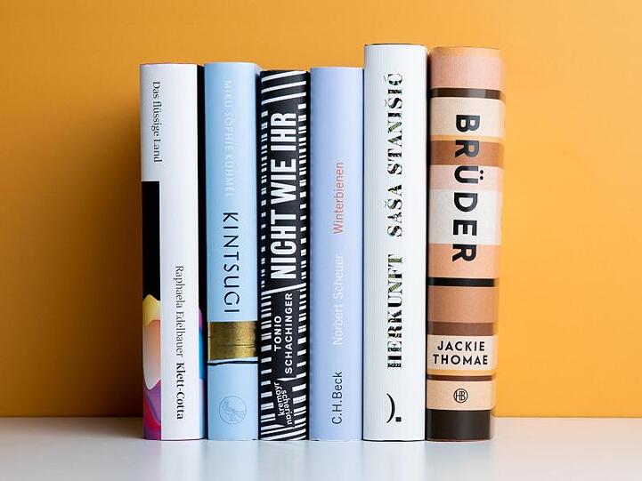 Sechs Bücher sind für den Deutschen Buchpreis nominiert.