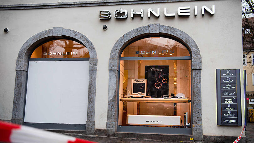 Januar 2019: In diesen Juwelier in Bamberg wurde eingebrochen. Das Vorgehen war das gleiche wie nun in München.