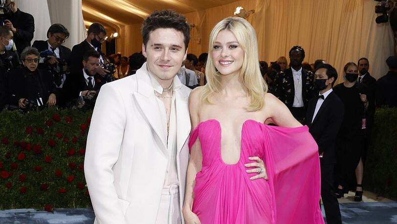 Brooklyn Beckham und Nicola Peltz im Mai in New York.