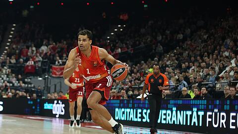 Oscar da Silva war Bayerns bester Werfer gegen Dubai.