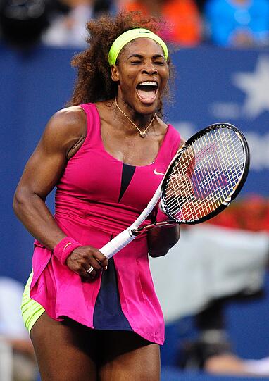 Serena Williams gewinnt gegen die Italienerin Sara Errani mit 6:1, 6:2 und zieht ins Finale der US Open in New York ein. Dort trifft sie auf Wiktoria Asarenka